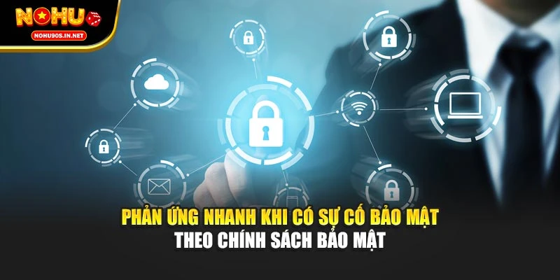 Phản ứng nhanh khi có sự cố bảo mật theo chính sách bảo mật